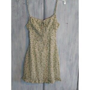 Shein Ruffled floral xs dress Cottage Core Feminine Boho Y2k